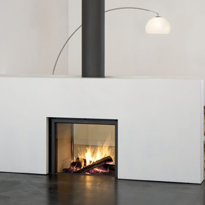 Fireplace Specialties - Cladding In Coloured Steel